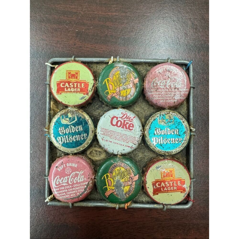 Old Bottle Cap Drink Coaster